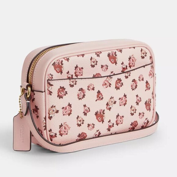 🌸 Coach Mini Jamie Camera Bag With Rose Print - Picture 2 of 11